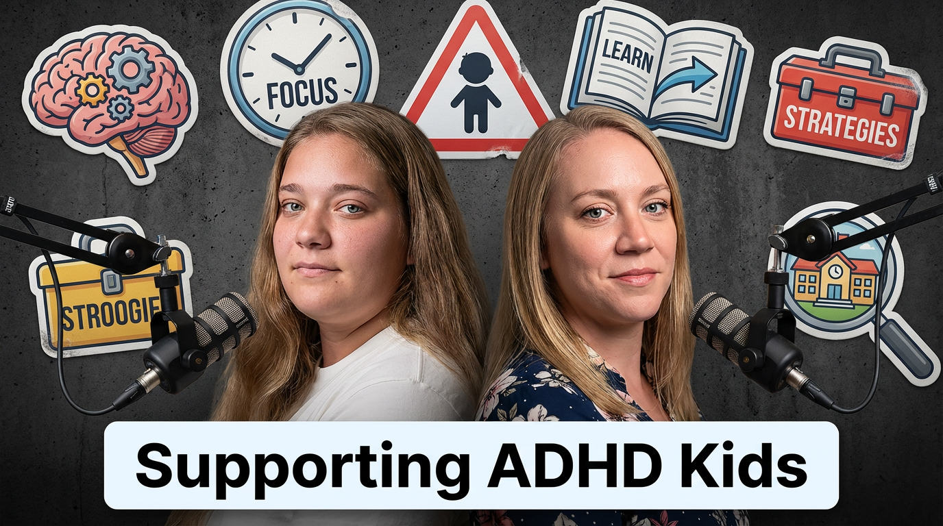 Outdoor classroom with children learning in a natural setting.